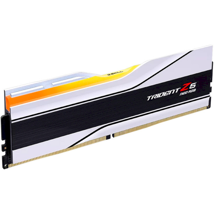 Модуль памяти G.SKILL Trident Z5 Neo RGB Matte White DDR5 7200MHz 32GB Kit 2x16GB (F5-7200J3445G16GX2-TZ5NRW)