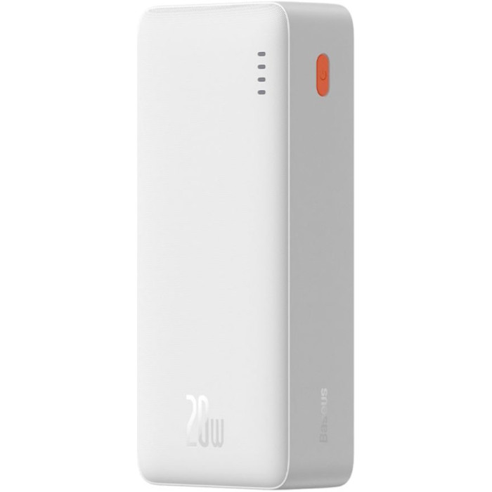 Повербанк BASEUS Airpow Fast Charge Powerbank 20W 30000mAh White (PPQD090102)