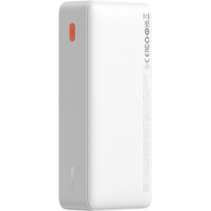 Повербанк BASEUS Airpow Fast Charge Powerbank 20W 30000mAh White (PPQD090102)