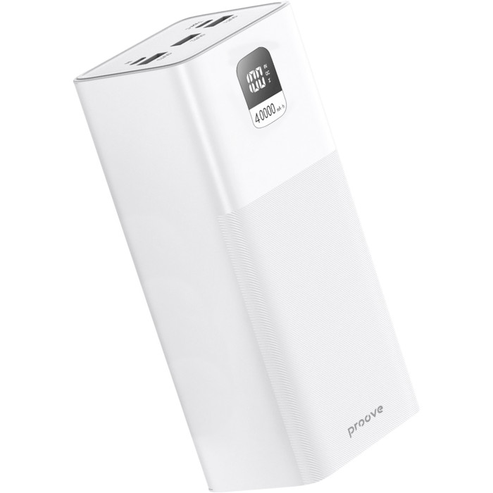 Повербанк PROOVE Giant 100W 40000mAh White