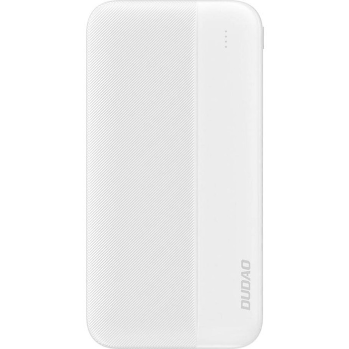 Повербанк DUDAO K4S 2xUSB-A 20000mAh White (6973687242442)