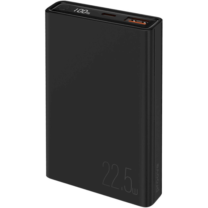 Повербанк PROOVE Hyper Flux 22.5W 10000mAh Black