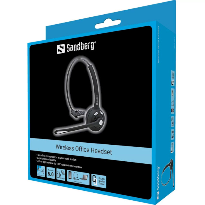 Гарнітура бездротова SANDBERG Wireless Office Headset (126-23)