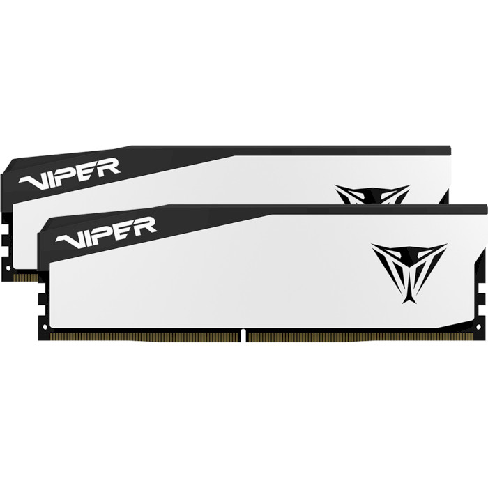 Модуль пам'яті PATRIOT Viper Elite 5 White DDR5 6000MHz 32GB Kit 2x16GB (VEB532G6030KW)