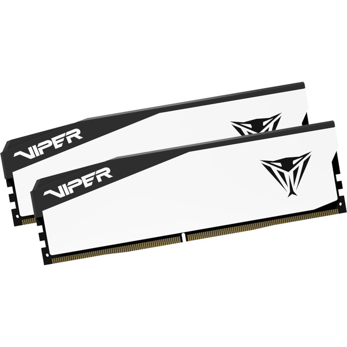 Модуль пам'яті PATRIOT Viper Elite 5 White DDR5 6000MHz 32GB Kit 2x16GB (VEB532G6030KW)