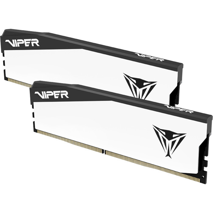 Модуль пам'яті PATRIOT Viper Elite 5 White DDR5 6000MHz 32GB Kit 2x16GB (VEB532G6030KW)