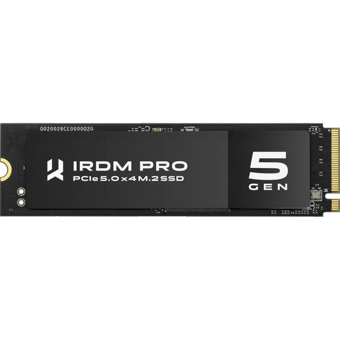 SSD диск GOODRAM IRDM Pro Gen 5 1TB M.2 NVMe (IRP-SSDPR-P54S-1K0-80)