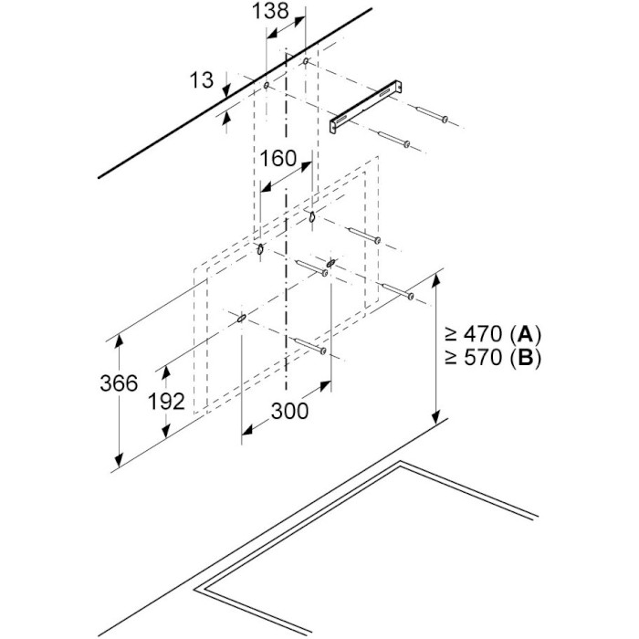 Витяжка BOSCH DWK66PJ60T