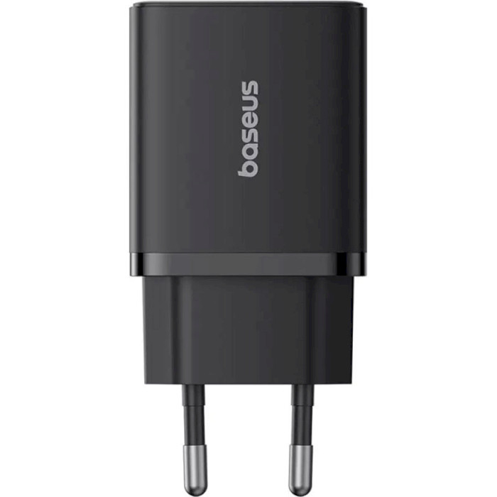 Зарядний пристрій BASEUS Cube Fast Charger C+U 20W Cluster Black (P10111403113-00)