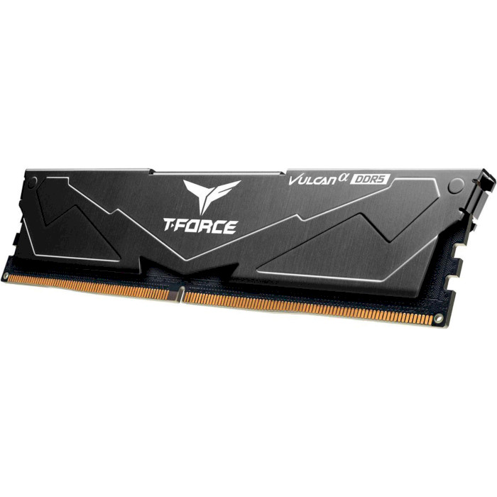 Модуль пам'яті TEAM T-Force Vulcan Alpha Black DDR5 5600MHz 32GB Kit 2x32GB (FLABD532G5600HC40BDC01)