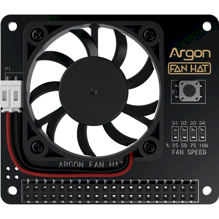 Плата розширення ARGON40 Argon Fan HAT