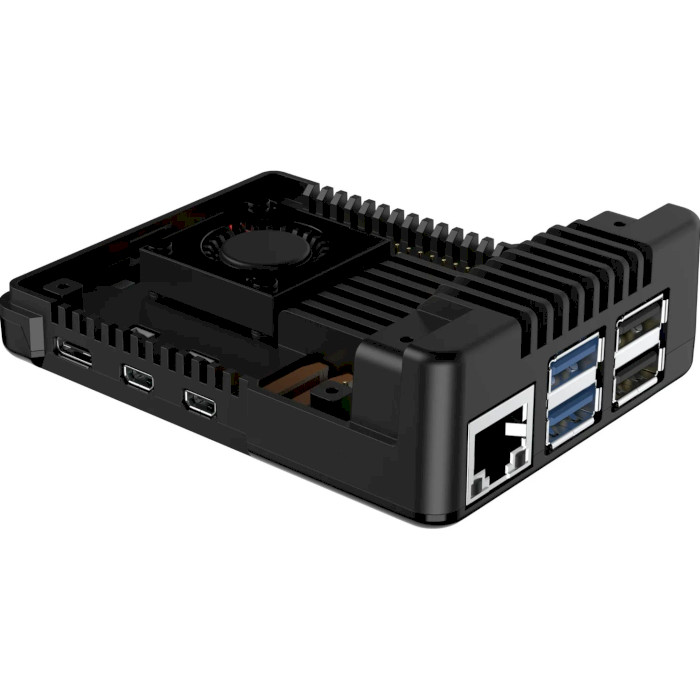 Корпус із активним охолодженням ARGON40 Neo 5 Case for Raspberry Pi 5 Black