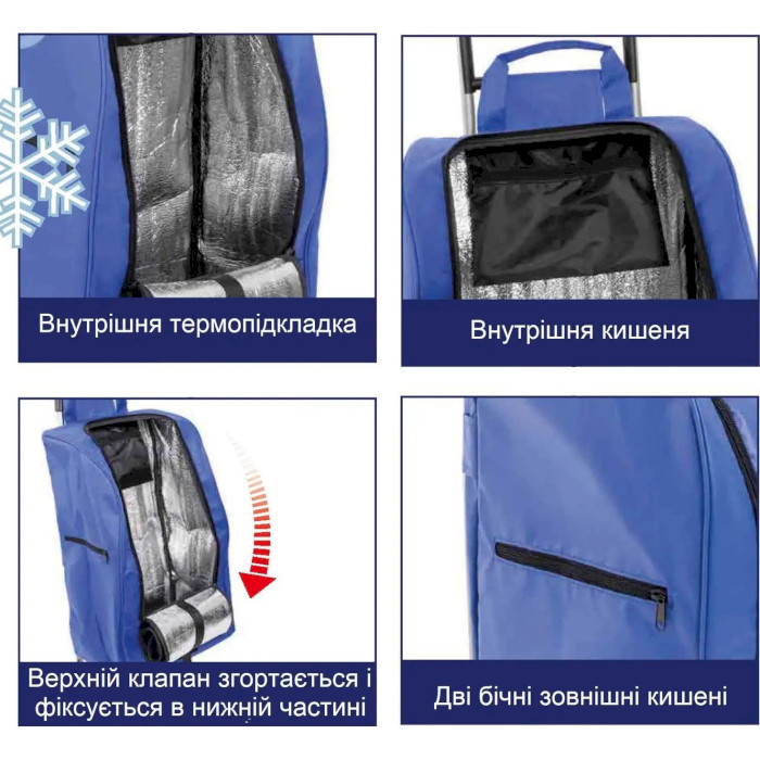 Сумка-візок CASA SI Buddy 40L Blue