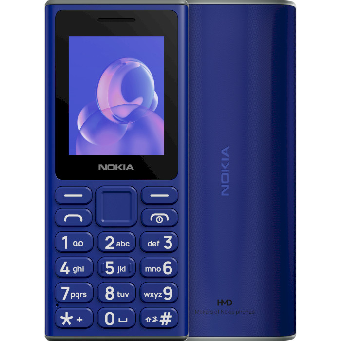 Мобільний телефон NOKIA 105 (2024) DS Blue