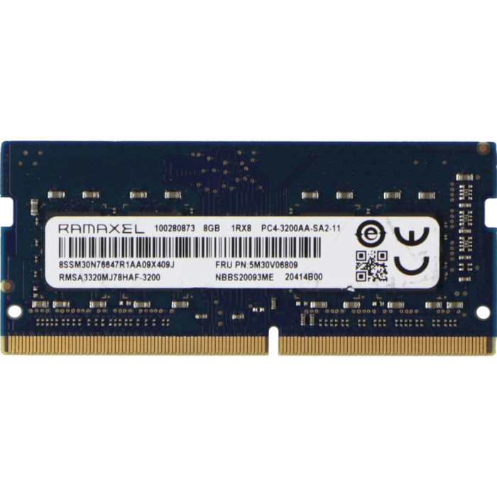 Модуль памяти RAMAXEL SO-DIMM DDR4 3200MHz 8GB (RMSA3320MJ78HAF-3200)