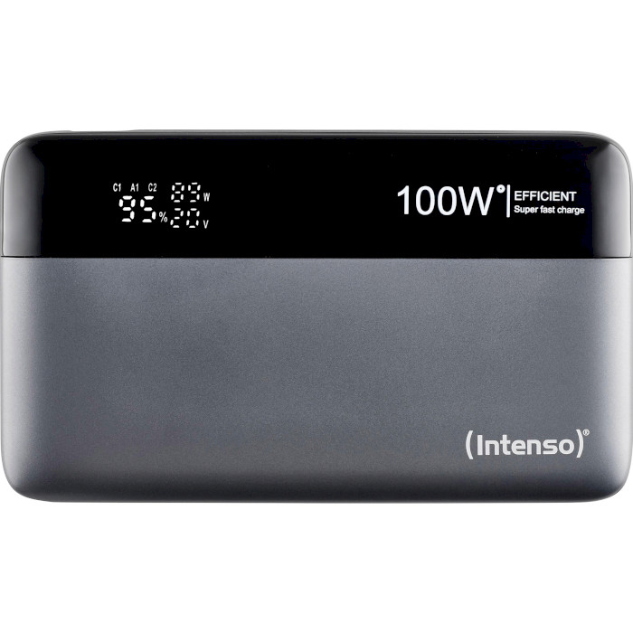 Повербанк INTENSO HE20000 2xUSB-C PD3.0, 1xUSB-A QC3.0 20000mAh Gray/Black (7350050)