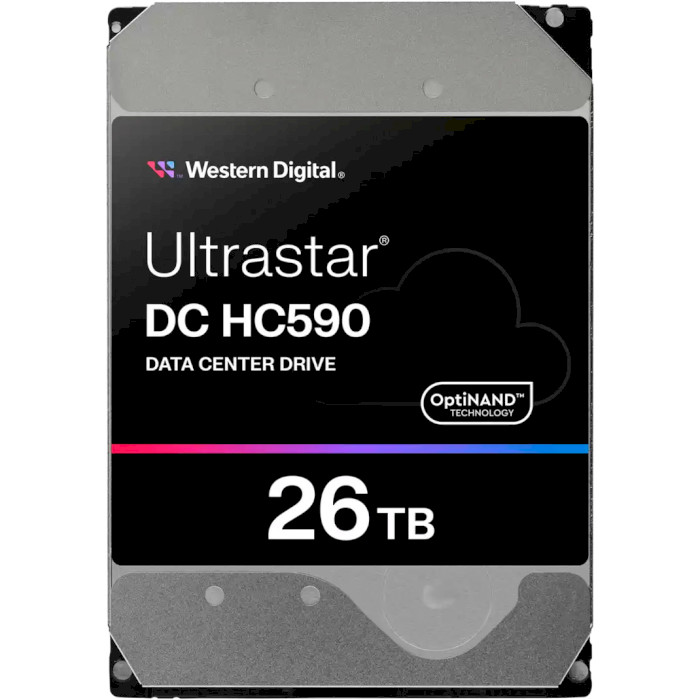 Жорсткий диск 3.5" WD Ultrastar DC HC590 26TB SATA 7.2K (WUH722626ALE6L4)