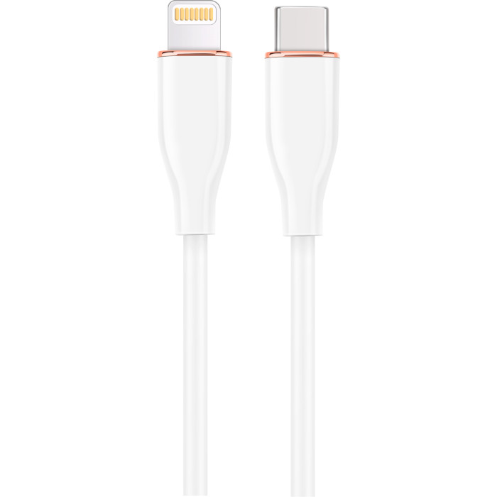 Кабель CABLEXPERT Premium Silicon Type-C to Lightning 1.5м White (CC-USB2S-CM8PM-1.5M-W)