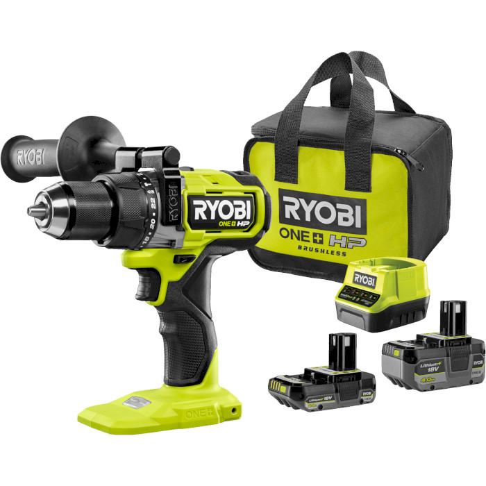 Аккумуляторная дрель-шуруповёрт RYOBI One+ HP RPD18X-242S (5133005283)