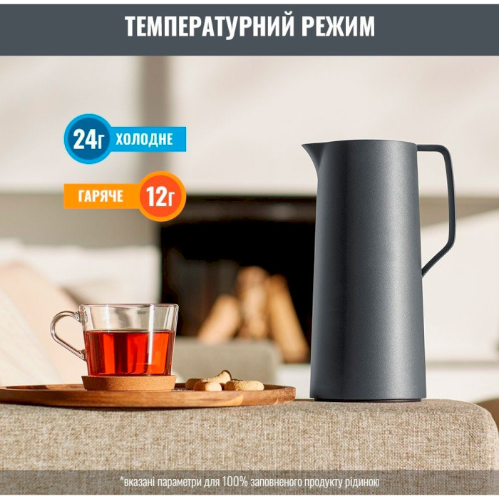 Термоглечик TEFAL Motiva 1л Anthracite (N4170110)