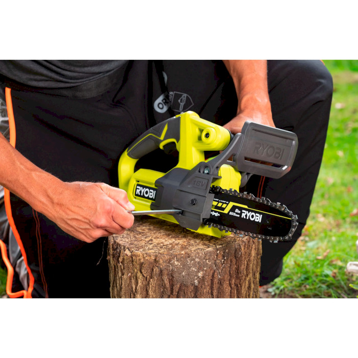 Пила ланцюгова акумуляторна RYOBI One+ RY18CS20A-125 (5133005415)