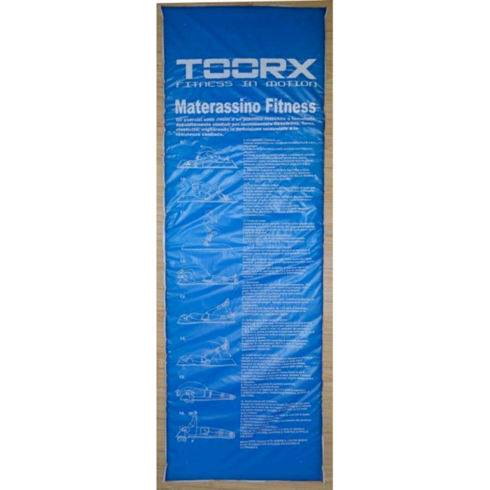 Складаний гімнастичний мат TOORX Padded Exercise Blu/Rosso (MAT-GE)