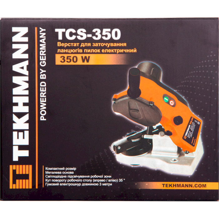 Станок для заточки цепей TEKHMANN TCS-350 (850538)