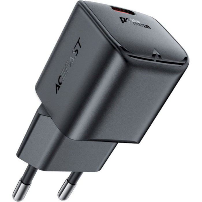 Зарядное устройство ACEFAST A73 Mini Fast Charge Wall Charger GaN PD20W (1xUSB-C) Black