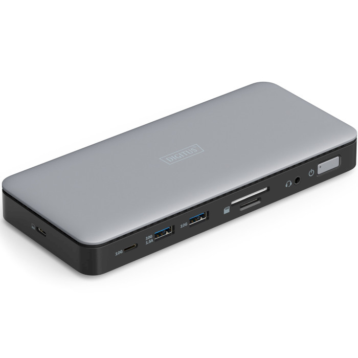 Порт-реплікатор DIGITUS USB-C 11-Port Docking Station (DA-70917)