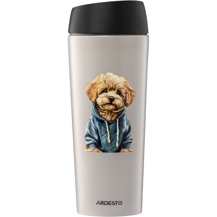 Термокружка ARDESTO Coffee Time 0.45л Maltipoo (AR2645MP)