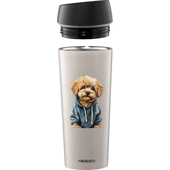 Термокружка ARDESTO Coffee Time 0.45л Maltipoo (AR2645MP)