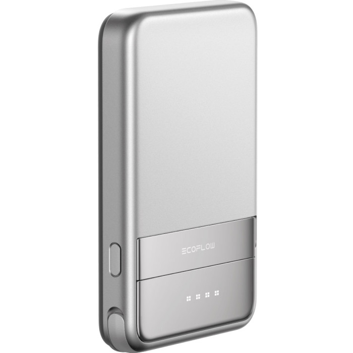 Повербанк MagSafe ECOFLOW RAPID Magnetic Power Bank 5000mAh Silver