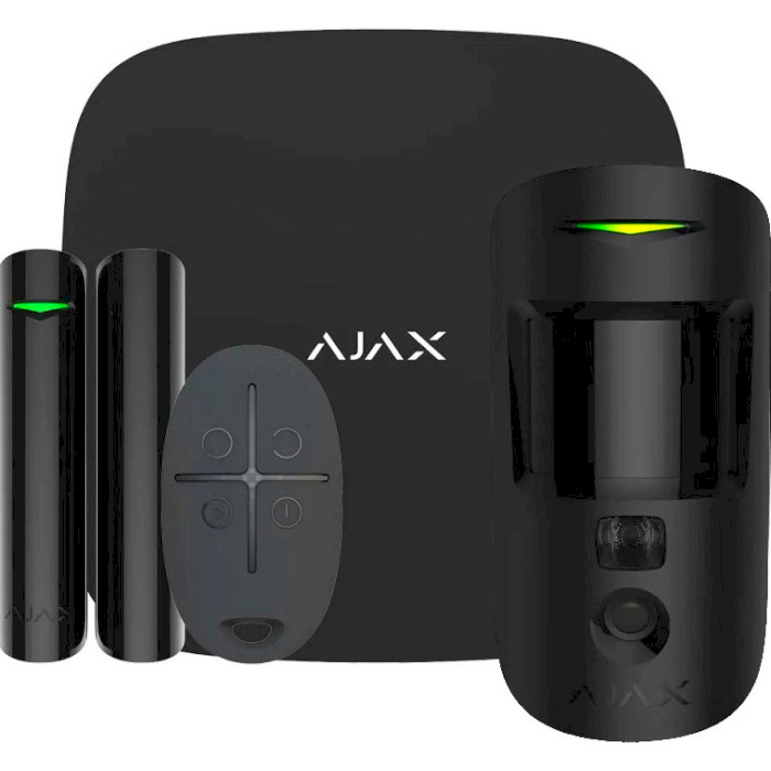 Комплект охранной сигнализации AJAX HDR StarterKit Cam Black