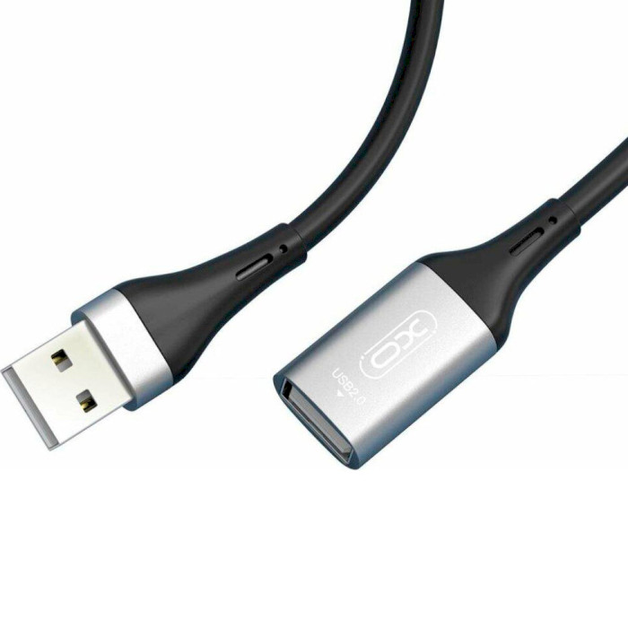 Кабель-удлинитель XO NB219 USB2.0 Extension Cable 3м Black