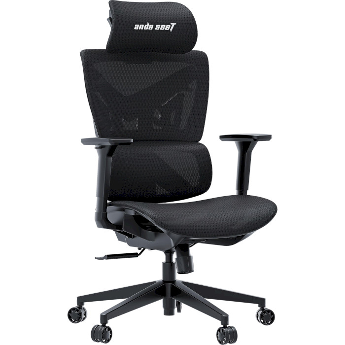 Крісло геймерське ANDA SEAT X-Air XL Mesh Black