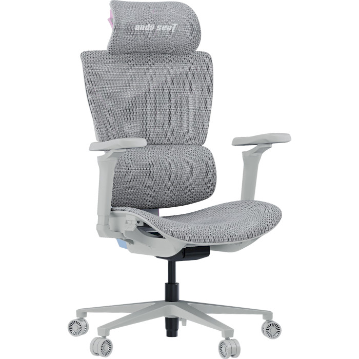 Крісло геймерське ANDA SEAT X-Air Pro XL Mesh Gray Twilight