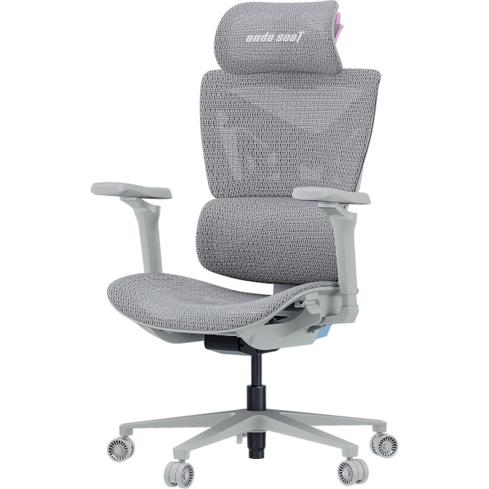 Крісло геймерське ANDA SEAT X-Air Pro XL Mesh Gray Twilight