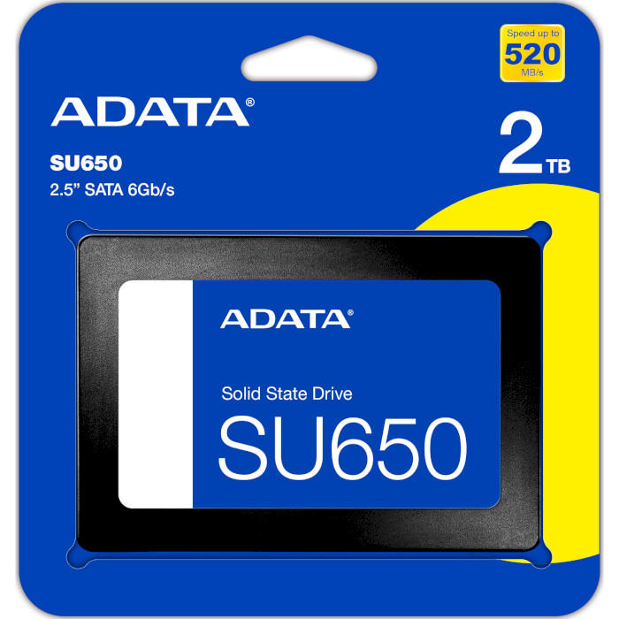 SSD диск ADATA Ultimate SU650 2TB 2.5" SATA (ASU650SS-2TT-R)