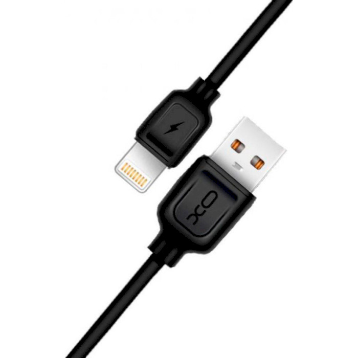 Кабель XO NB36 USB-A to Lightning 1м Black