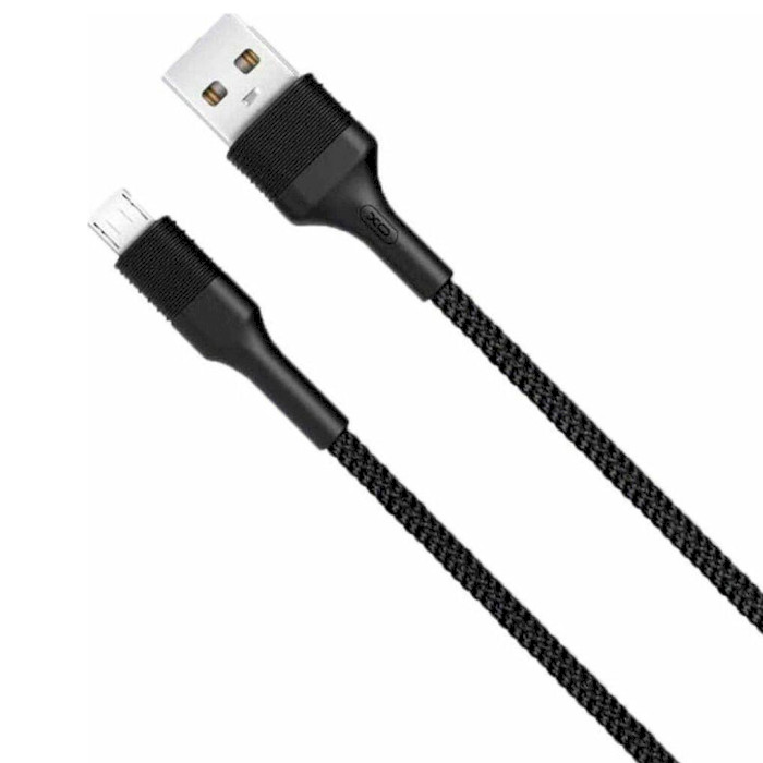 Кабель XO NB51 USB-A to Micro-USB 1м Black