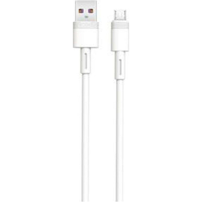 Кабель XO NBQ166 USB-A to Micro-USB 1м White