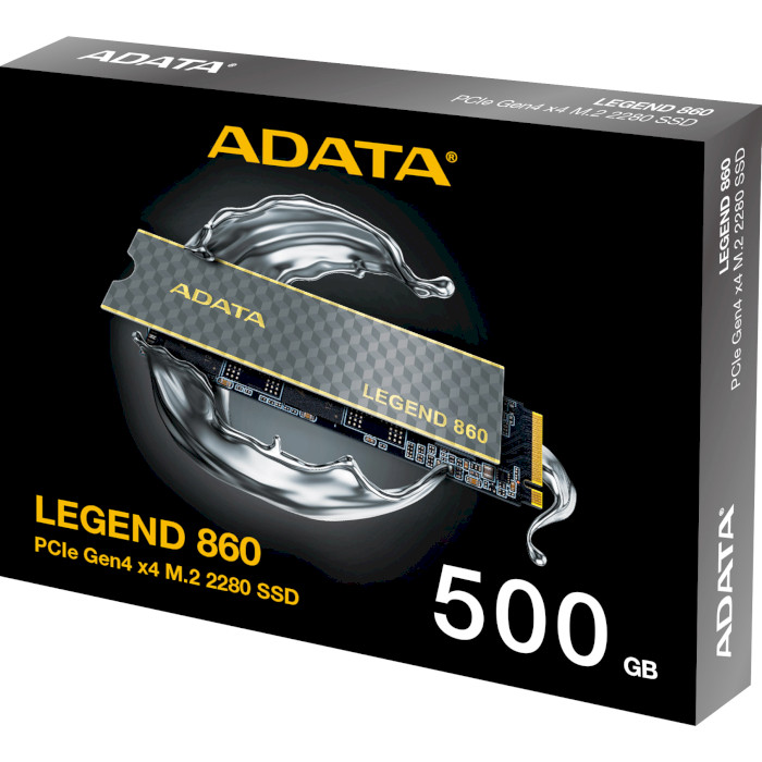 SSD диск ADATA Legend 860 500GB M.2 NVMe (SLEG-860-500GCS)