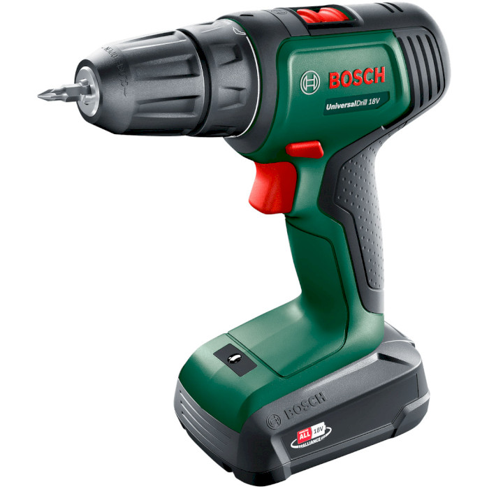 Аккумуляторная дрель-шуруповёрт BOSCH UniversalDrill 18 (0.603.9D4.001)