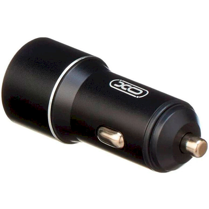 Автомобильное зарядное устройство XO TZ09 2xUSB-A, 2.4A Car Charger Black w/Micro-USB cable (XO-TZ09M-BK)