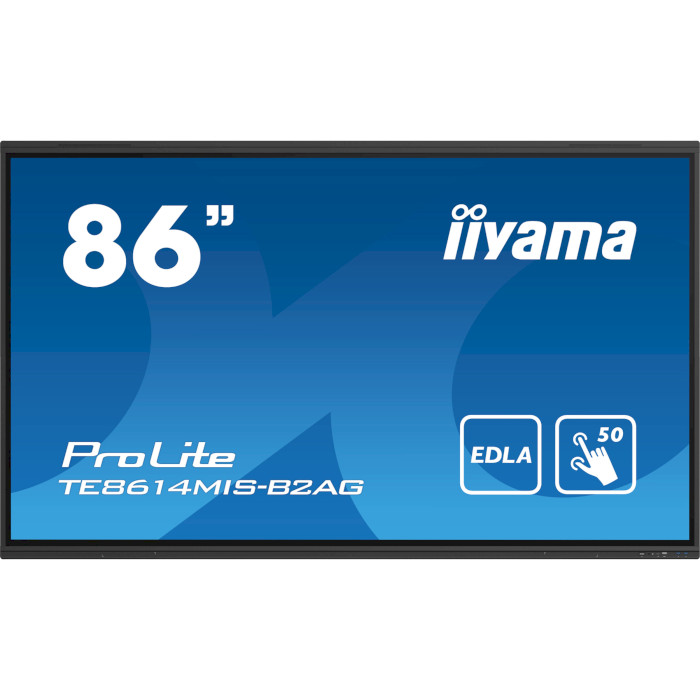 Интерактивный дисплей 86" IIYAMA ProLite TE8614MIS-B2AG 4K UHD