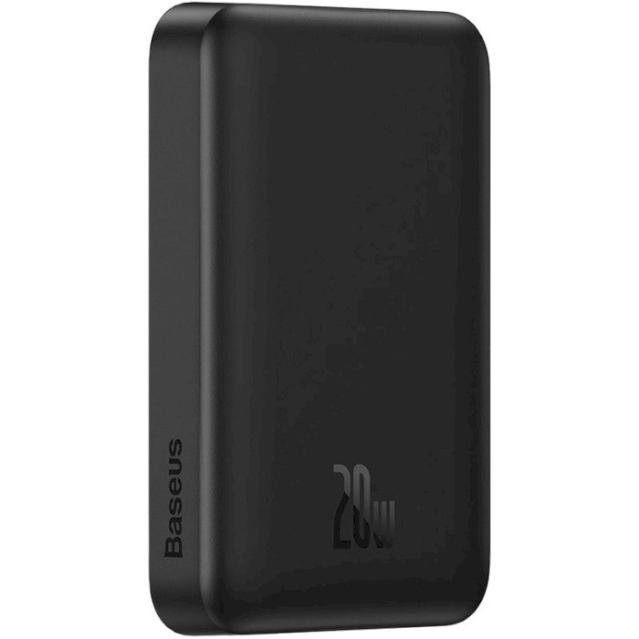 Повербанк MagSafe BASEUS Magnetic Mini Wireless Fast Charge Power Bank 20W 10000mAh Black (PPCX070001)