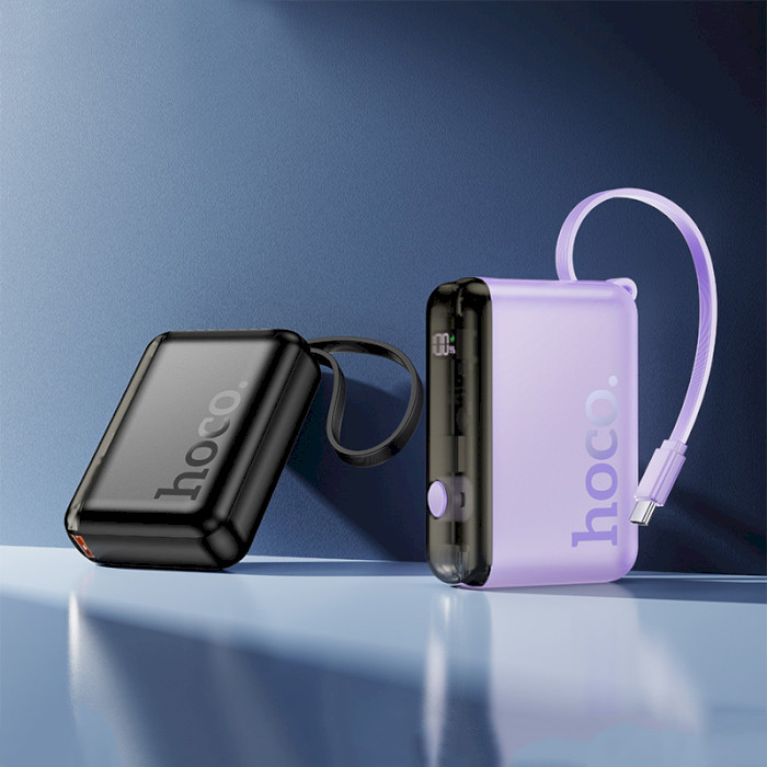 Повербанк HOCO J139 Hero Type-C 10000mAh Purple