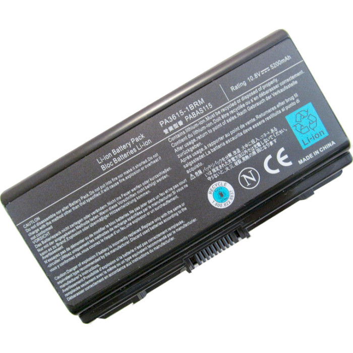 Акумулятор для ноутбука Toshiba PA3615U 11.1V/5200mAh/57.7Wh (A41446)