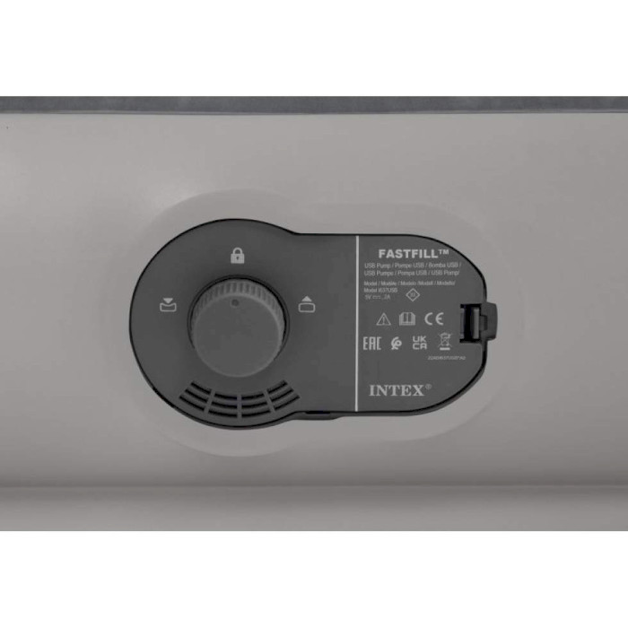 Надувной матрас INTEX Dura-Beam Standard 64112 191x99 Gray