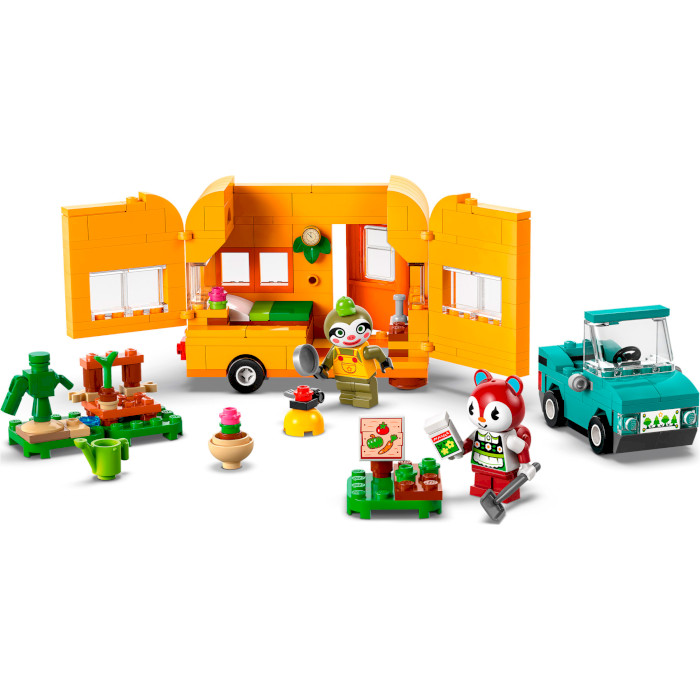 Конструктор LEGO Animal Crossing Автофургон и садовый магазин Лейфа 263дет. (77054)